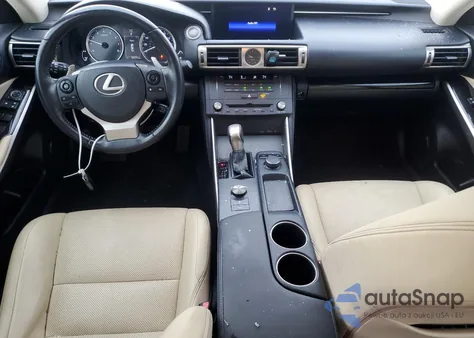 2015 Lexus Is 250 z USA, uszkodzony, nr VIN JTHBF1D24F5068837